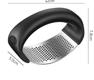 Galuxia Stainless Steel Garlic Masher Garlic Press Household Manual Curve Fruit Vegetable Tools Kitchen Gadgets