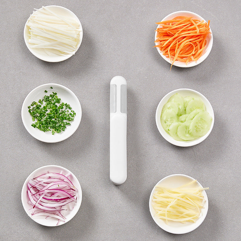 Galuxia 3 In 1 Multifunctional Rotary Paring Knife 360 Rotating Stainless Steel Peeler And Grater Kitchen Gadgets Tools
