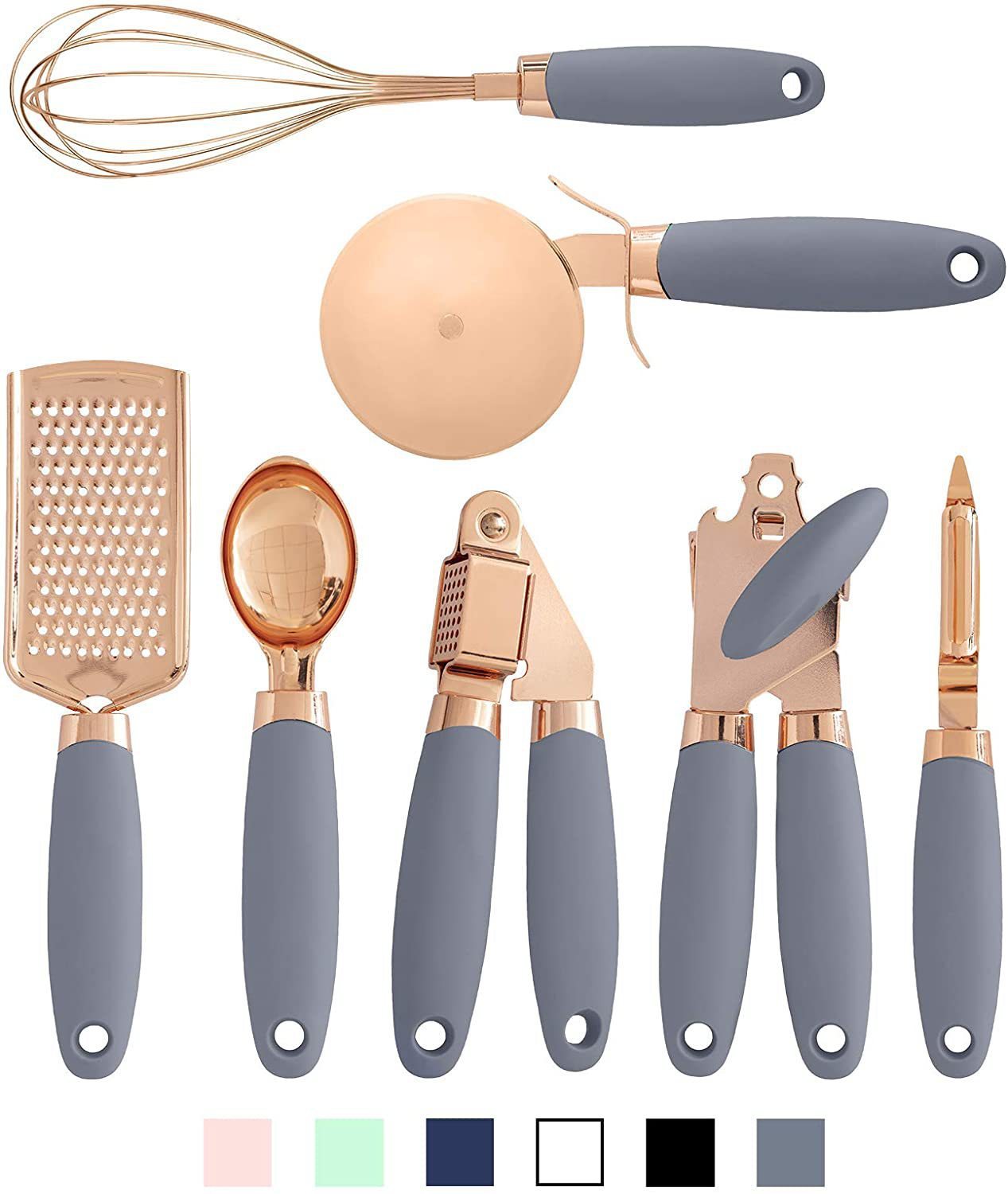 Galuxia Stainless Steel Kitchen Gadgets 7 Piece Set