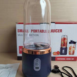 Galuxia 6-Blade Portable Blender – USB Rechargeable Mini Juicer Cup