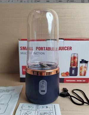Galuxia 6-Blade Portable Blender – USB Rechargeable Mini Juicer Cup