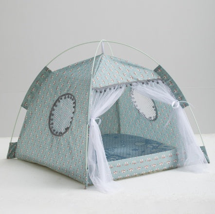 Galuxia Cat Tent Cat Cat House Enclosed Pet Bed