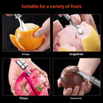 Galuxia Orange-peeling Device Stainless Steel Household Peeling Kitchen Gadgets