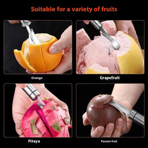 Galuxia Orange-peeling Device Stainless Steel Household Peeling Kitchen Gadgets
