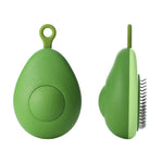 Galuxia Cat Brush Hair Remover Cleaning Avocado Shaped Dog Grooming Tool Pet Combs Brush Stainless Steel Needle Pet Cleaning Care