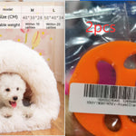 Galuxia New Splice Portable Pet Nest Portable Autumn And Winter Warm Dog Nest Moisture-proof Long Fur Cat Nest Cross Border Pet Nest