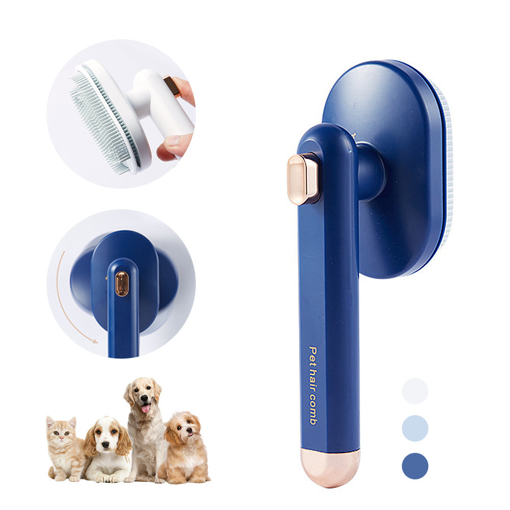 Galuxia Pet Comb Cat Dog To Remove Floating Hair Pet Hair Brush Hair Removal Artifact Pet Grooming Brush Supplies Self Cleaning Comb Pet Products