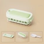 Galuxia Ice Box Ice Cube Tray Grid High Capacity Food Grade Kitchen Gadgets