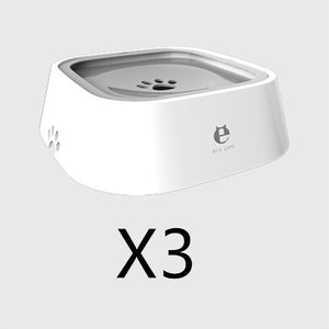 Galuxia 1.5L Cat Dog Water Bowl Carried Floating Bowl Anti-Overflow Slow Water Feeder Dispenser Pet Fountain ABS&PP Dog Supplies