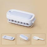 Galuxia Ice Box Ice Cube Tray Grid High Capacity Food Grade Kitchen Gadgets