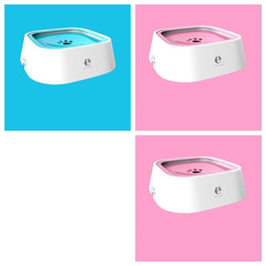 Galuxia 1.5L Cat Dog Water Bowl Carried Floating Bowl Anti-Overflow Slow Water Feeder Dispenser Pet Fountain ABS&PP Dog Supplies