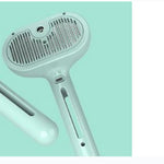 Galuxia Pet Comb Self Cleaning Pets Hair Remover Brush For Dogs Grooming Tools Dematting Comb Built-in Mist Humidifier Pet Products