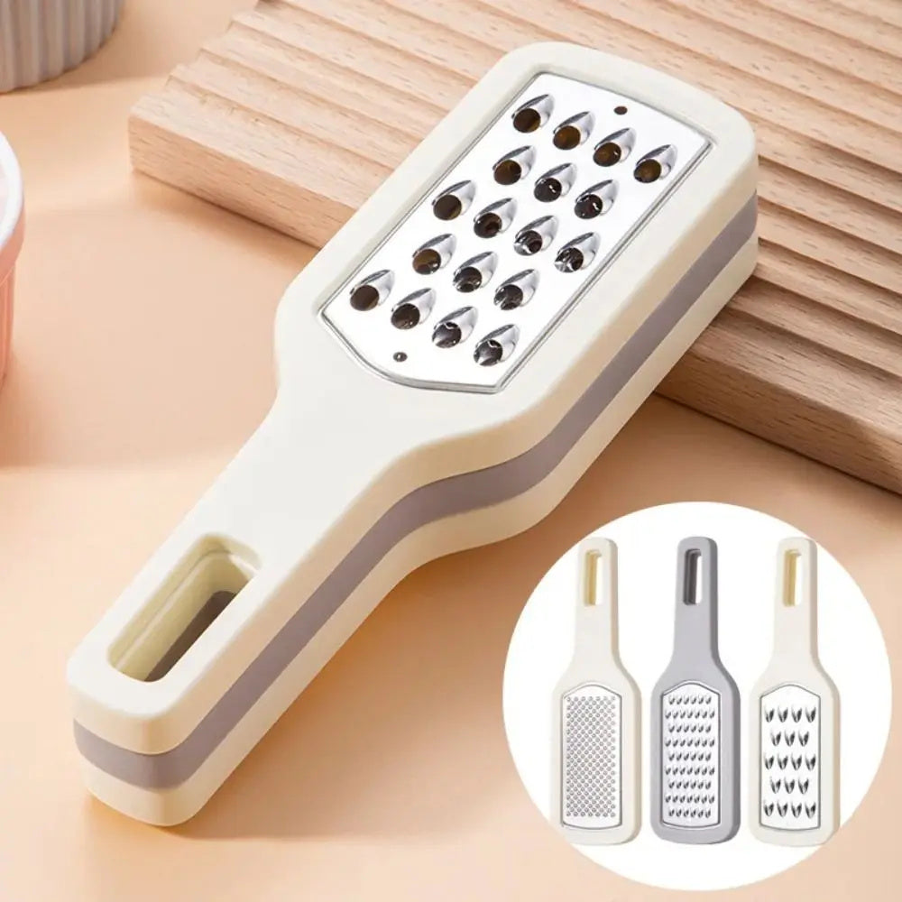 Galuxia 3 In 1 Cheese Grater Portable Handheld Stainless Steel Vegetable Grater Kitchen Tools Efficient Food Graters Home Kitchen Gadgets