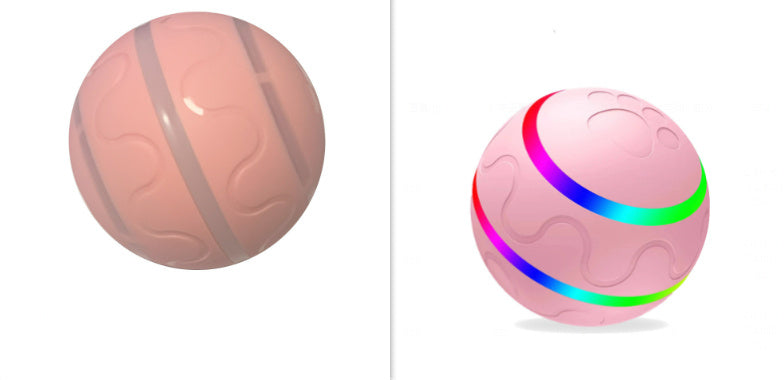 Galuxia Pet New Cat Wicked Ball Toy Intelligent Ball USB Cat Toys Self Rotating Ball Automatic Rotation Ball