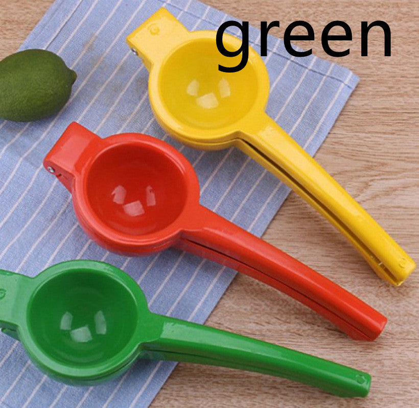 Galuxia Kitchen Gadgets Colored Handle Manual Lemon Press Plastic Fruit Juicer