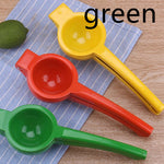 Galuxia Kitchen Gadgets Colored Handle Manual Lemon Press Plastic Fruit Juicer