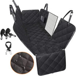Galuxia Dog Car Seat Cover View Mesh Pet Carrier Hammock Safety Protector Car Rear Back Seat Mat With Zipper And Pocket For Travel