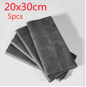 Galuxia Thickened Magic Cleaning Cloth Microfiber Surface Instant Polishing Household Cleaning Cloth For Glass Windows Mirrors Car Kitchen Gadgets