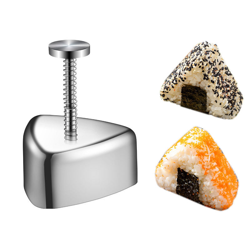 Galuxia Stainless Steel Rice And Vegetable Roll Mould Japanese Triangle Kitchen Gadgets