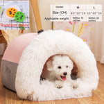Galuxia New Splice Portable Pet Nest Portable Autumn And Winter Warm Dog Nest Moisture-proof Long Fur Cat Nest Cross Border Pet Nest