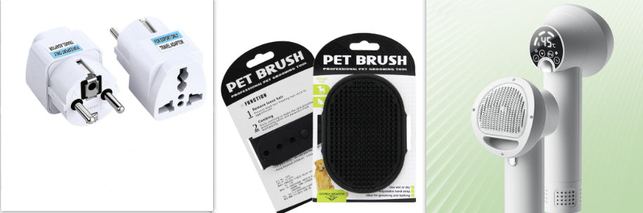 Galuxia Smart Pet Hair Dryer Dog Golden Retriever Cat Grooming Hairdressing Blow & Comb Silent No Harm Pet Cleaning Supplies Pet Products