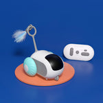 Galuxia Remote Control Interactive Cat Car Toy USB Charging Chasing Automatic Self-moving Remote Smart Control Car Interactive Cat Toy Pet Products