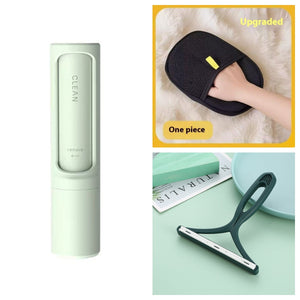 Galuxia 2-1 Reusable Pet Hair Remover Brush Lint Roller Portable Effective Self Cleaning Tool for Cat Dog Fur Hair Dust Removal Brush