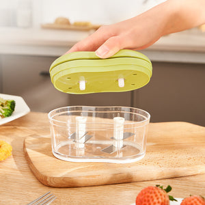 Galuxia Household Multi-function Hand Push Garlic Press Kitchen Gadgets