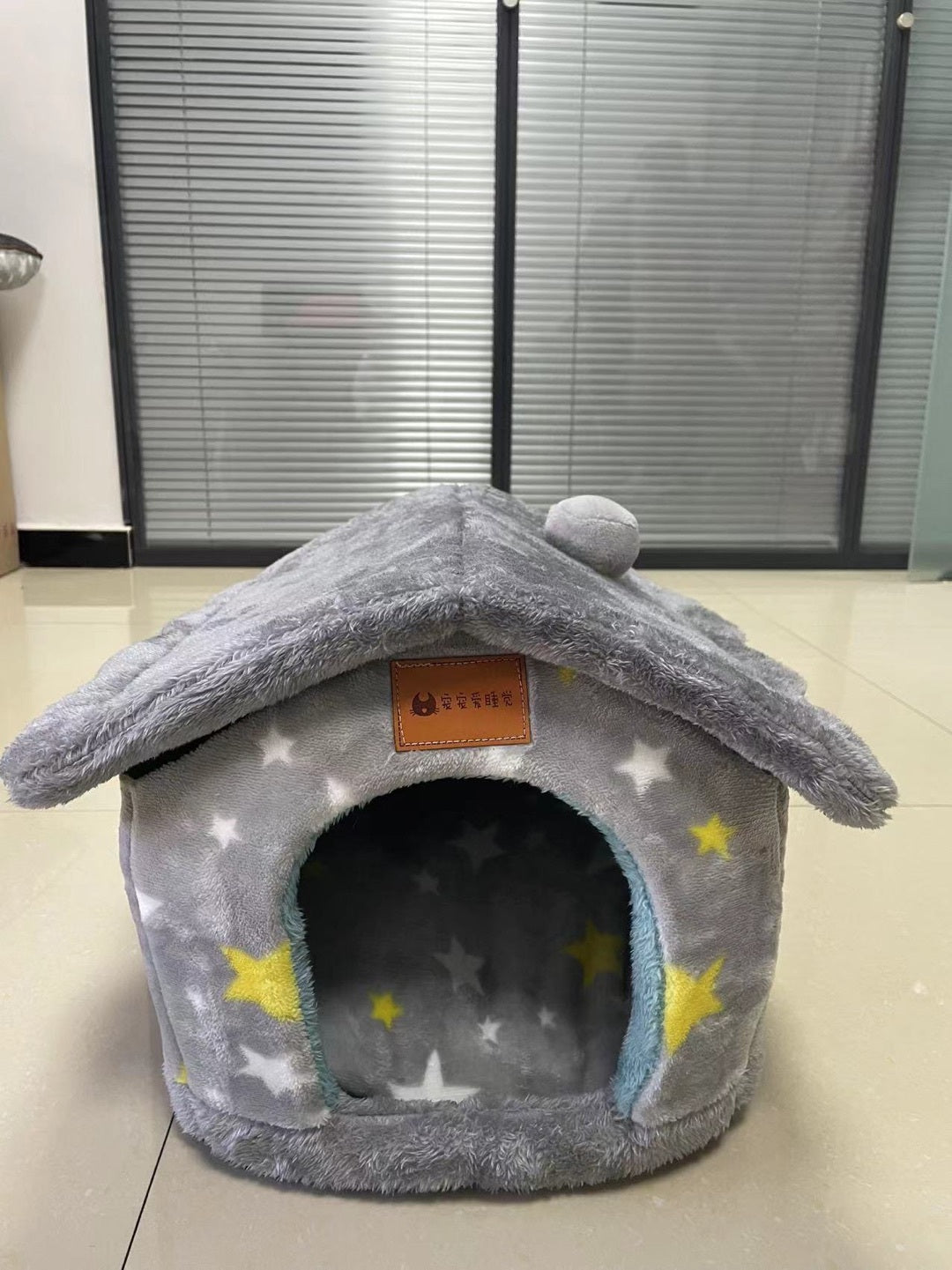 Galuxia Foldable Dog House Pet Cat Bed Winter Dog Villa Sleep Kennel Removable Nest Warm Enclosed Cave Sofa Pets Supplies