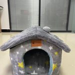 Galuxia Foldable Dog House Pet Cat Bed Winter Dog Villa Sleep Kennel Removable Nest Warm Enclosed Cave Sofa Pets Supplies