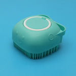 Galuxia Silicone Dog Bath Massage Gloves Brush Pet Cat Bathroom Cleaning Tool Comb Brush For Dog Can Pour Shampoo Dog Grooming Supplies