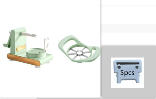 Galuxia Hand-cranked Multifunctional  Peeler Machine Home Peeler Cutter Kitchen Slicer Tools With Gadgets Fruit  Corer Kitchen Gadgets
