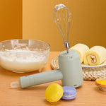Galuxia Electric Whisk Wireless Handheld Rechargeable Cream Mixer Kitchen Gadgets