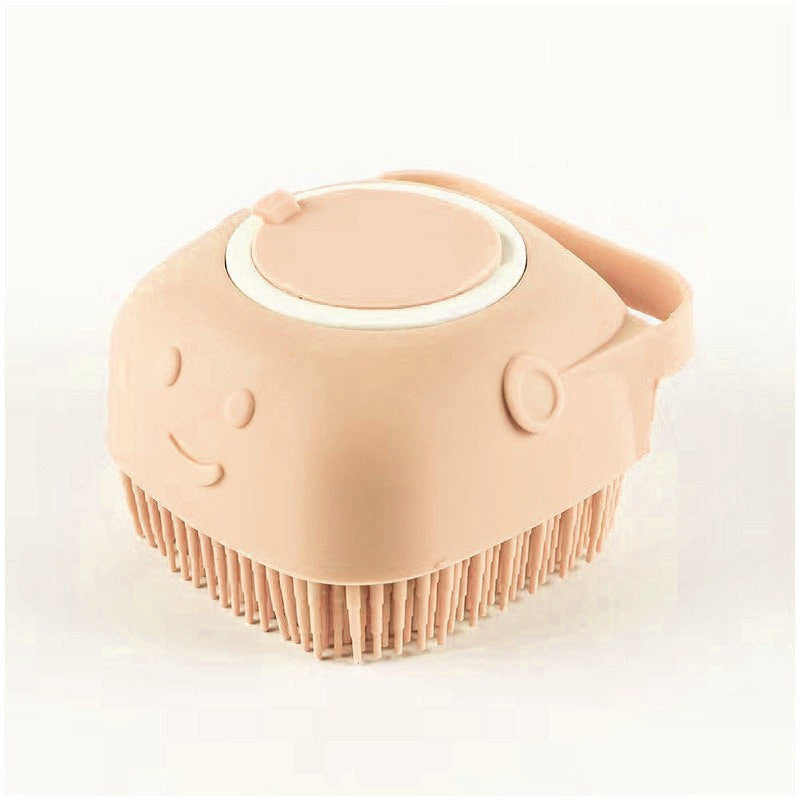 Galuxia Silicone Dog Bath Massage Gloves Brush Pet Cat Bathroom Cleaning Tool Comb Brush For Dog Can Pour Shampoo Dog Grooming Supplies