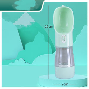 Galuxia Pet Dog Water Bottle Feeder Bowl Portable Water Food Bottle Pets Outdoor Travel Drinking Dog Bowls Water Bowl For Dogs