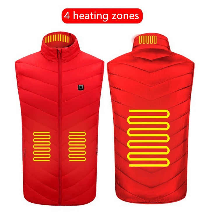 Galuxia Heated Vest Washable Usb Charging Electric Winter Clothes
