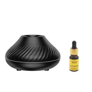 Galuxia Drop Shipping RGB 130ML Flame Humidifier Diffuser Aroma Essential Oil Fire Flame Aroma Diffuser