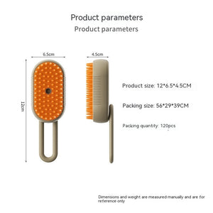 Galuxia Cat Steam Brush Steamy Dog Brush 3 In 1 Electric Spray Cat Hair Brushes For Massage Pet Grooming Comb Hair Removal Combs Pet Products