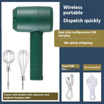 Galuxia Electric Whisk Wireless Handheld Rechargeable Cream Mixer Kitchen Gadgets