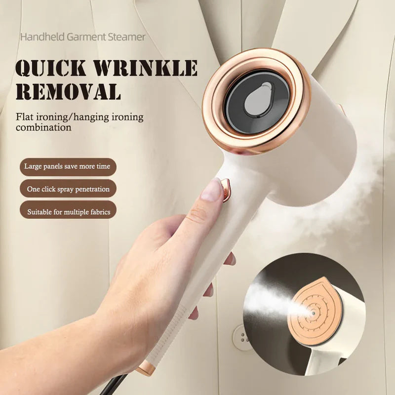 Galuxia Mini Portable Handheld Garment Steamer Fabric Steam Iron For Clothes Travel Home Appliances Vertical US Plug Ironing Machine
