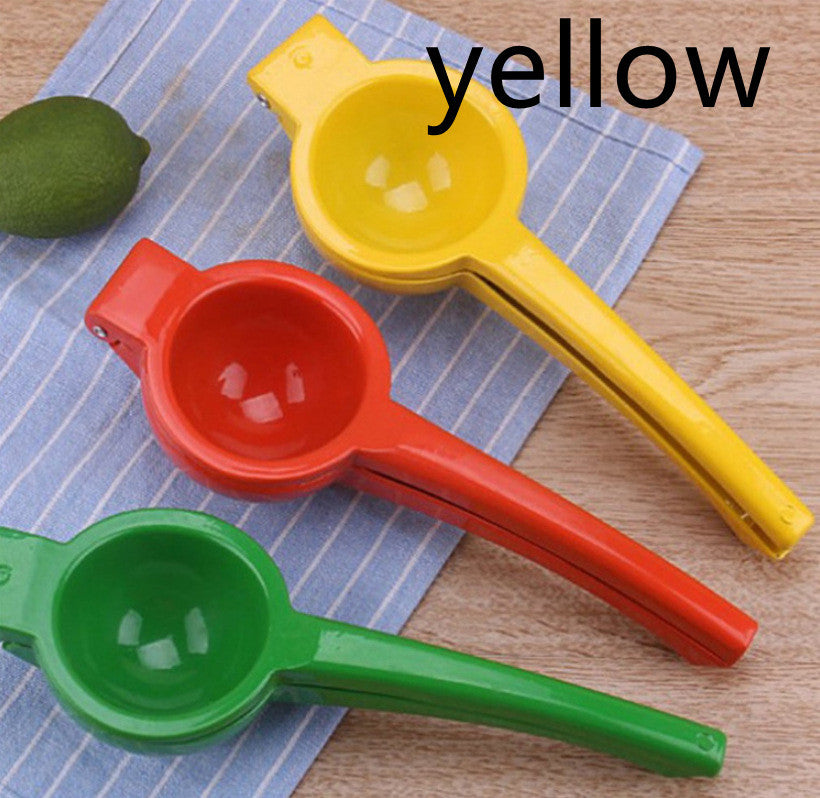 Galuxia Kitchen Gadgets Colored Handle Manual Lemon Press Plastic Fruit Juicer