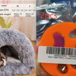 Galuxia New Splice Portable Pet Nest Portable Autumn And Winter Warm Dog Nest Moisture-proof Long Fur Cat Nest Cross Border Pet Nest