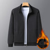 Galuxia Dad Wears A Jacket With A Stand-up Collar And A Casual Jacket