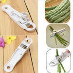 Galuxia Green Bean Slicer Cutter Cut Fruit Vegetable Stringer Peeler Remover For Easy Kitchen Gadgets Cozinha Kitchen Accessories