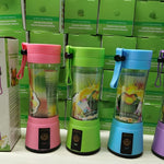 Galuxia Portable Blender With USB Rechargeable Mini Kitchen Fruit Juice Mixer Home Simple Portable Electric Mini Juicer