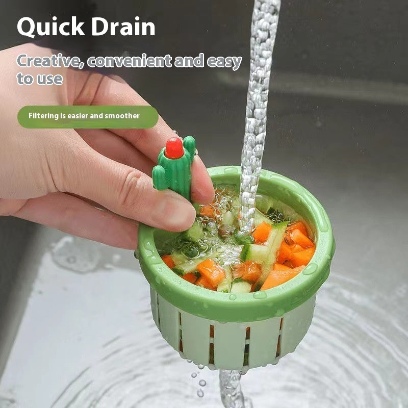 Galuxia Cactus Sink Filter Basket Kitchen Innovative Filter Screen Kitchen Gadgets