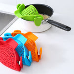 Galuxia Kitchen Gadgets Silicone Pot Side Drain Stopper