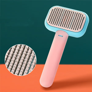 Galuxia New Pet Cat Dog Hair Brush Hair Massage Comb Open-Knot Brush Grooming Cleaning Tool Stainless Steel Comb
