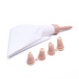 Galuxia 5Sets Of Cream Mounted Nozzles Kitchen Gadgets