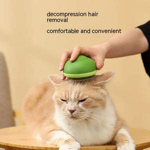 Galuxia Cat Brush Hair Remover Cleaning Avocado Shaped Dog Grooming Tool Pet Combs Brush Stainless Steel Needle Pet Cleaning Care